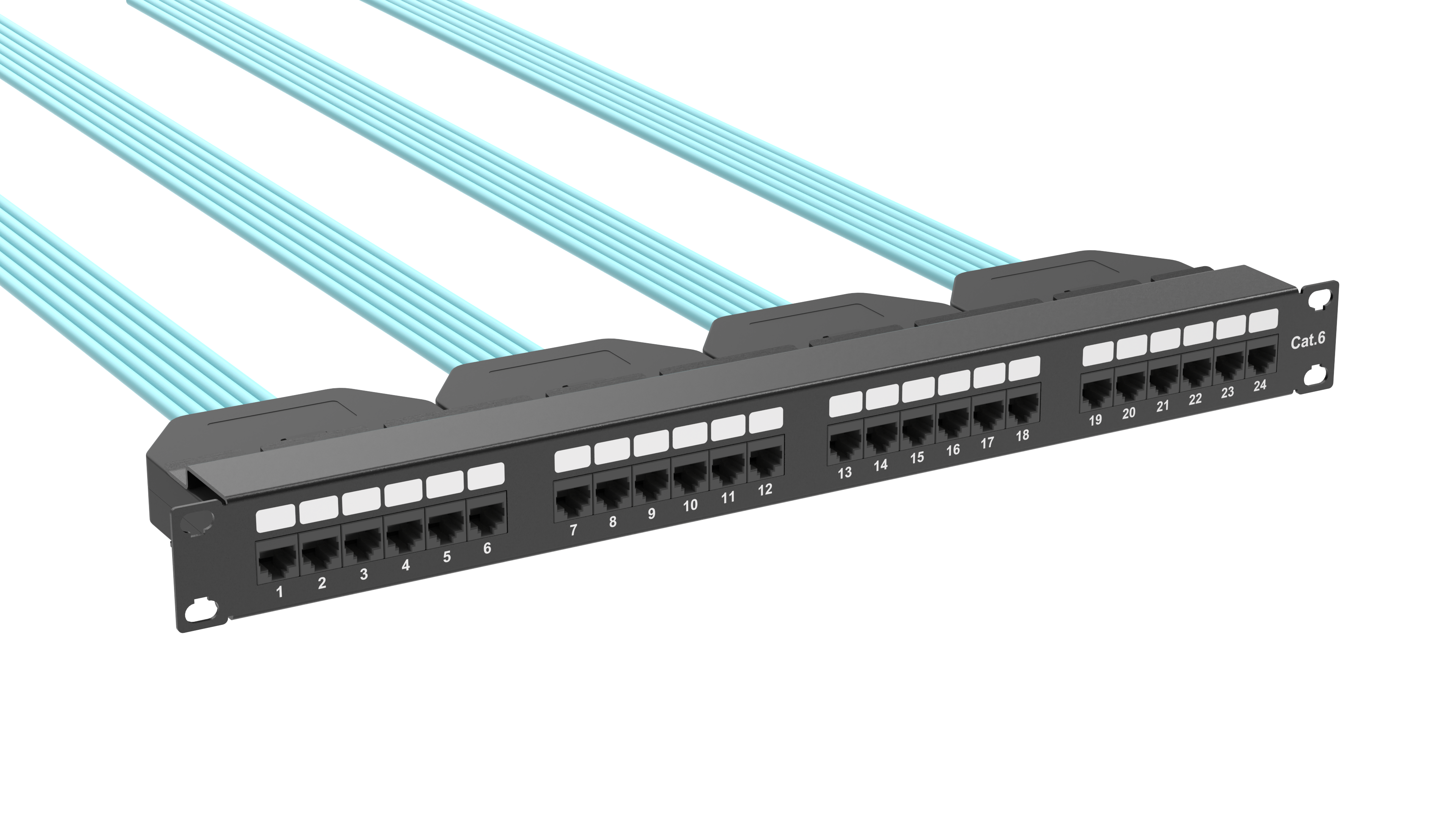 6类非屏蔽预端接模块盒总装 XIE