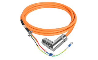 Motor power cable assembly